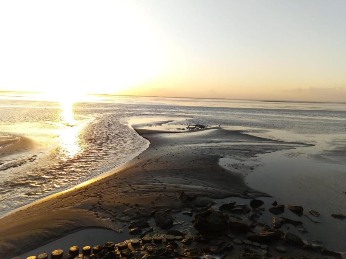 Haus Meererleben - Urlaub Mit Hund An Der Nordsee Schweiburg Экстерьер фото